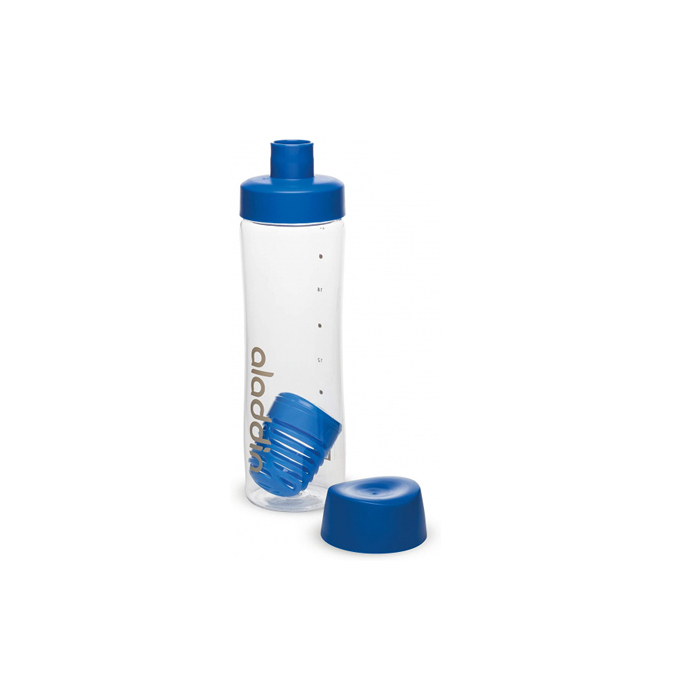 waterfles Infuse 700 ml polypropyleen 26 cm blauw - Afbeelding 2