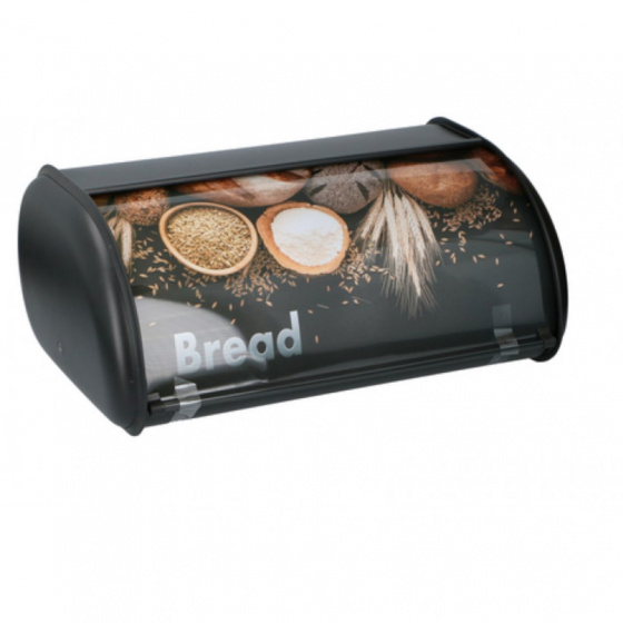 broodtrommel 44 x 27 x 18 cm zwart