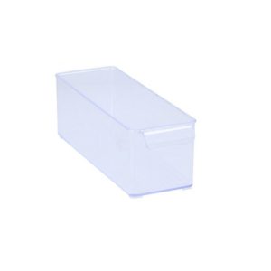 koelkastbewaardoos 30x10x10 cm kunststof transparant