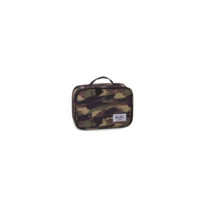 lunchbox 25 x 18 x 10 cm polyester groen - Afbeelding 2