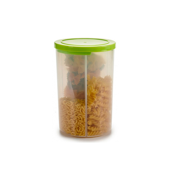voorraadpot 13 x 18 cm 1,5 liter groen