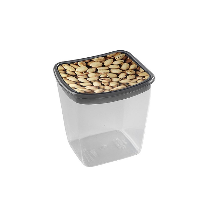 opbergbox Tokyo 1,1 liter 11 x 13 x 12,8 cm transparant