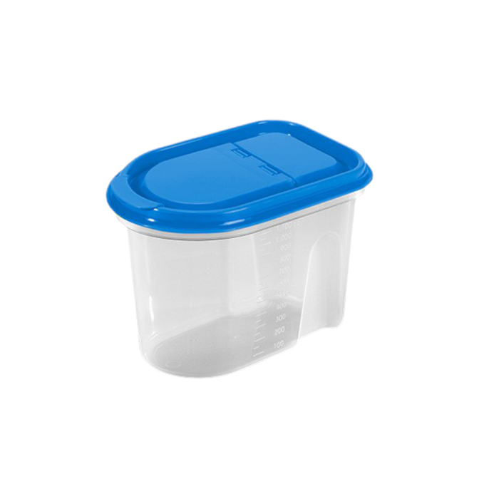 voorraadpot Niza 1,1 liter 18,5 x 11,5 x 12 cm blauw