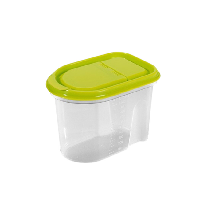 voorraadpot Niza 1,1 liter 18,5 x 11,5 x 12 cm lime