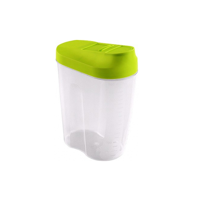 voorraadpot Venecia 1 liter 13,5 x 7,7 x 18 cm lime