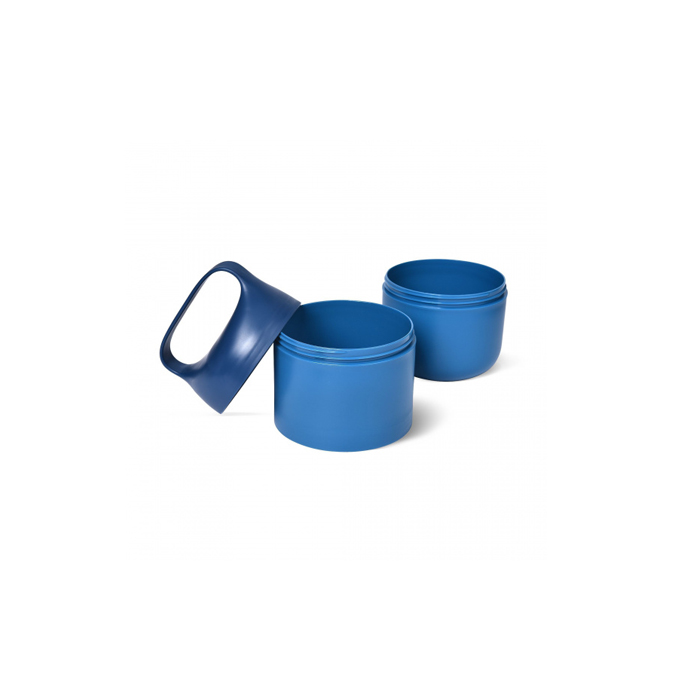 lunchbeker OBP 1,1 liter 22,5 x 11 cm polypropyleen blauw - Afbeelding 3