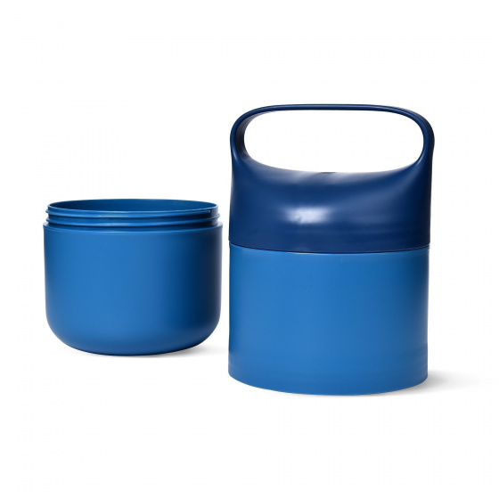 lunchbeker OBP 1,1 liter 22,5 x 11 cm polypropyleen blauw - Afbeelding 4