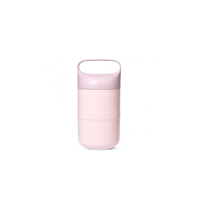 lunchbeker OBP 1,1 liter 22,5 x 11 cm polypropyleen roze - Afbeelding 2