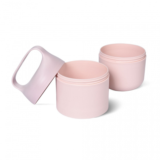 lunchbeker OBP 1,1 liter 22,5 x 11 cm polypropyleen roze - Afbeelding 3