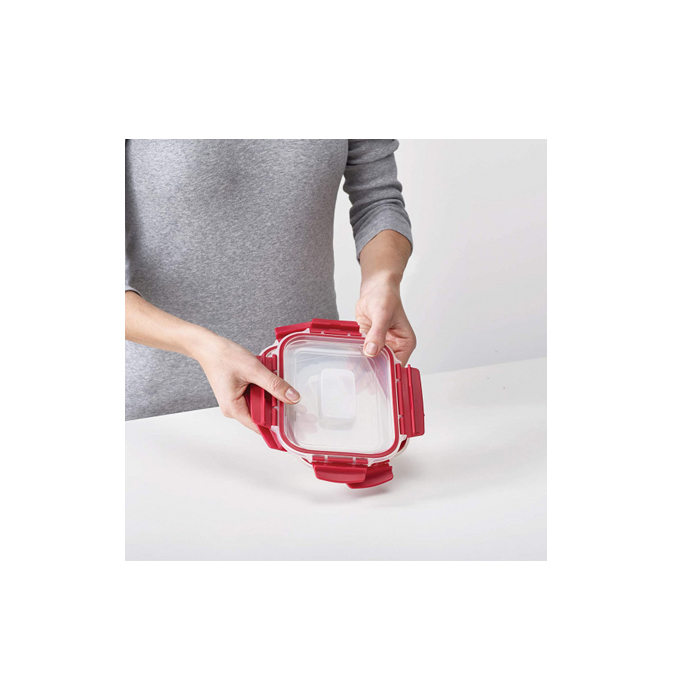 vershoudbakjes Nest 1,1 liter rood 3 stuks - Afbeelding 3