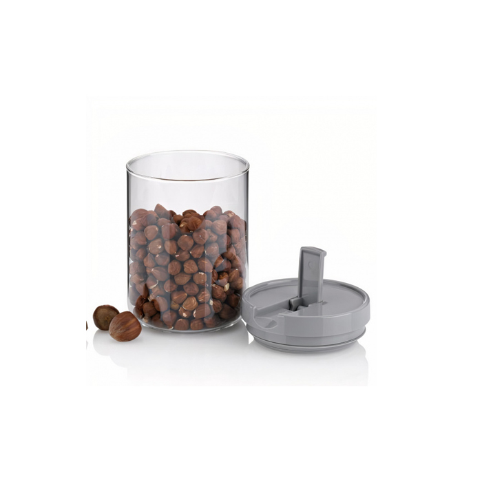 voorraadpot Arik 600 ml 11 cm glas transparant - Afbeelding 4
