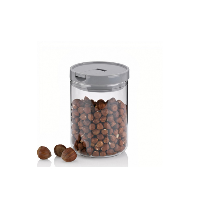 voorraadpot Arik 600 ml 11 cm glas transparant - Afbeelding 5