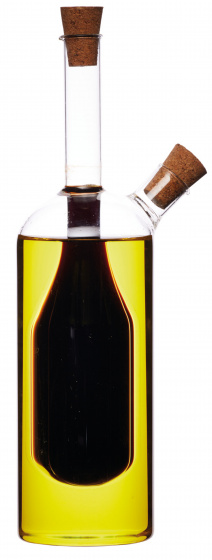 olie- en azijndispenser 350 ml glas transparant - Afbeelding 2