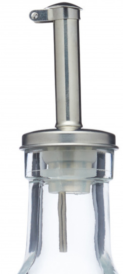 olie- of azijndispenser 270 ml glas transparant - Afbeelding 3
