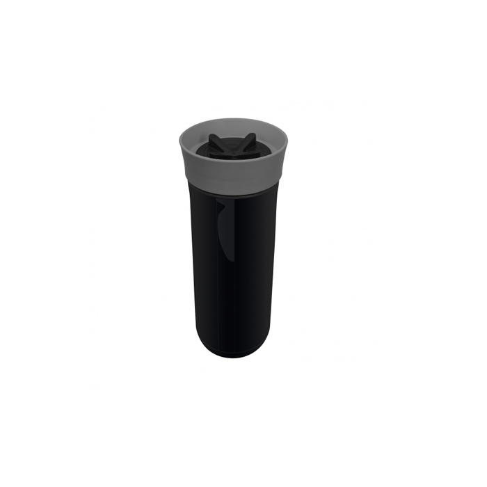 drinkfles Safe-To-Go 700 ml zwart/grijs