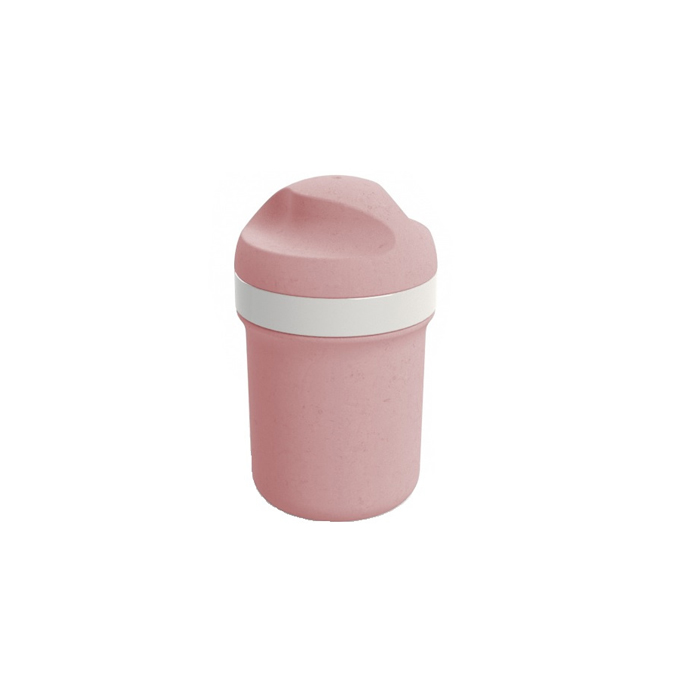 mini drinkfles Oase 200 ml 7,5 x 12 cm roze