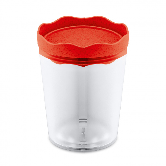 voorraadpot Prince 750 ml 11 x 14 cm rood
