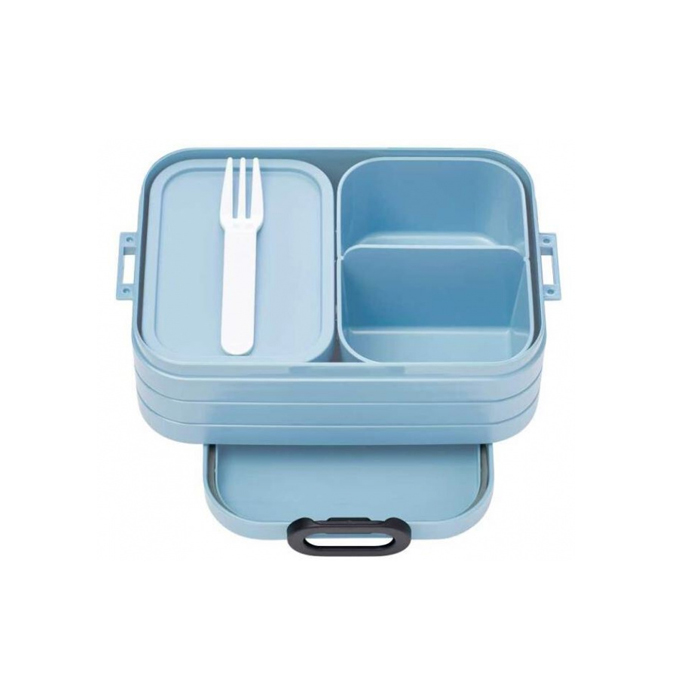 lunchbox Take a Break 18,5 x 12 x 6,5 cm lichtblauw