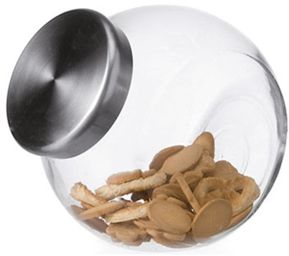 voorraadpot Candy 2,8 liter 19,5 cm glas transparant