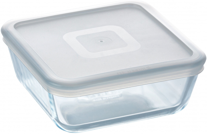 vershoudbakje Cook & Freeze 15 x 4 cm glas transparant