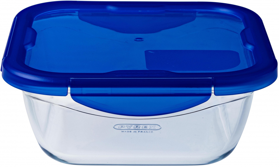 vershoudbakje Cook & Go 800 ml glas transparant