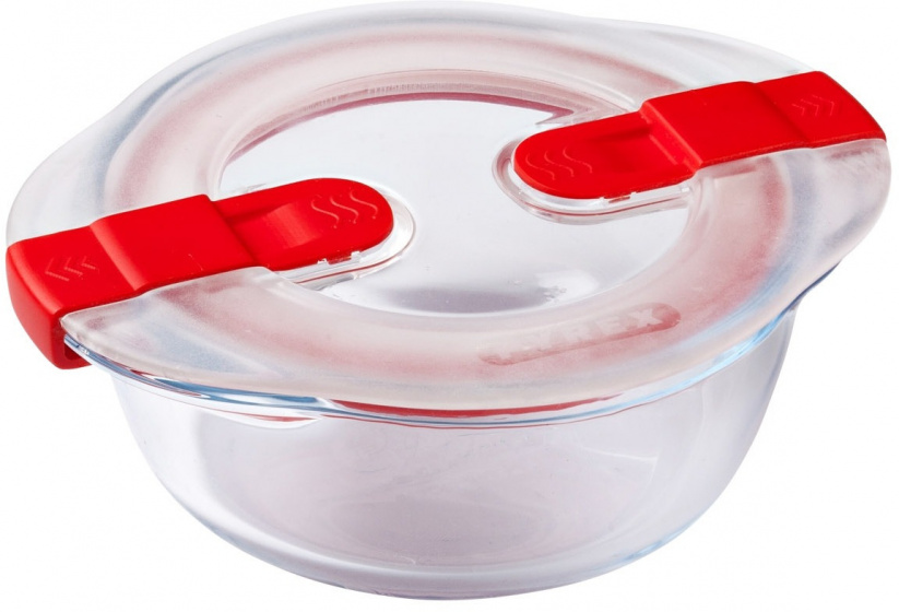 vershoudbakje Cook & Heat 14 x 12 cm glas transparant