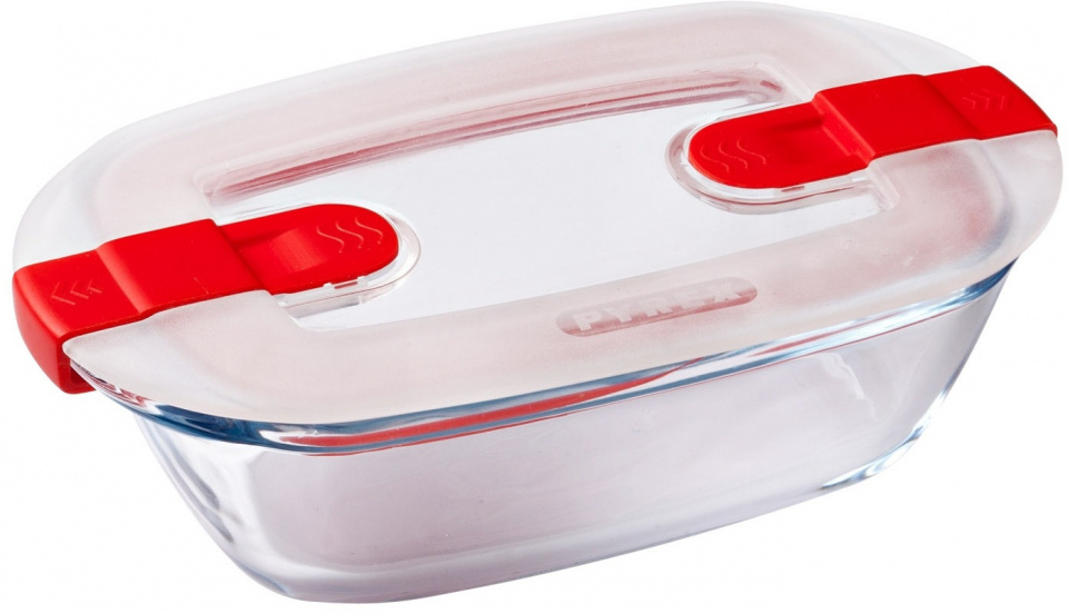 vershoudbakje Cook & Heat 17 x 10 cm glas transparant
