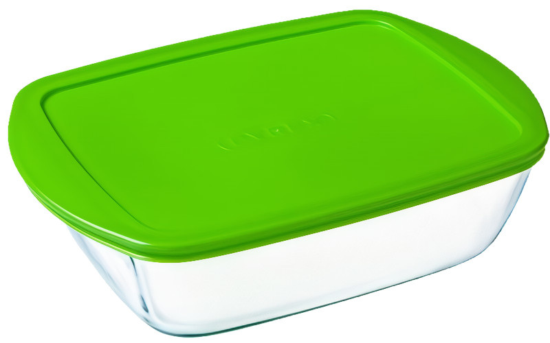 vershoudbakje Cook & Store 2,5 liter glas transparant
