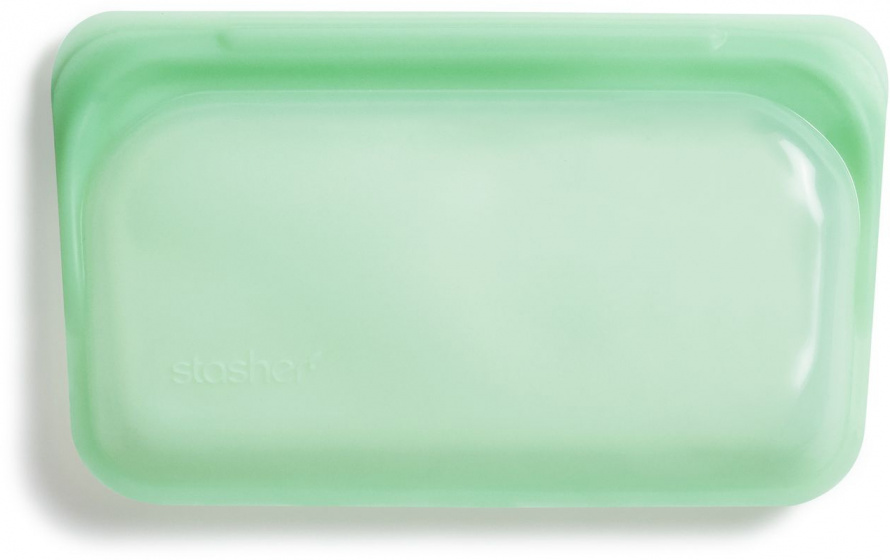 vershoudzakje 13 x 24 cm siliconen groen 293 ml