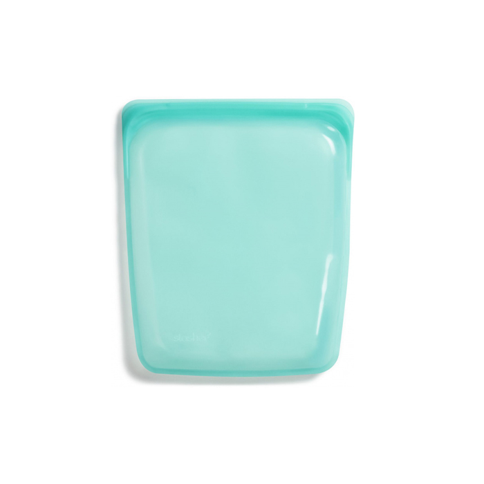 vershoudzakje 26,4 x 24 cm siliconen blauw 1920 ml