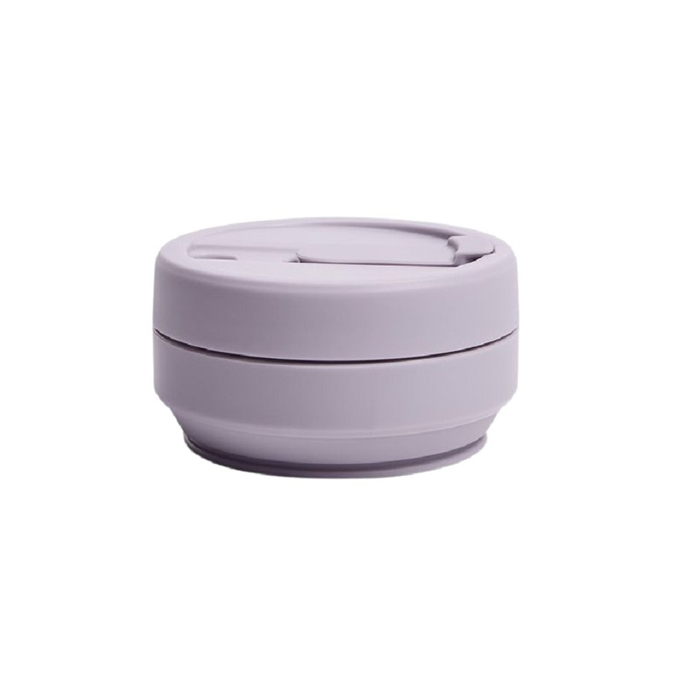 drinkfles Pocket Cup Lilac 355 ml siliconen lila