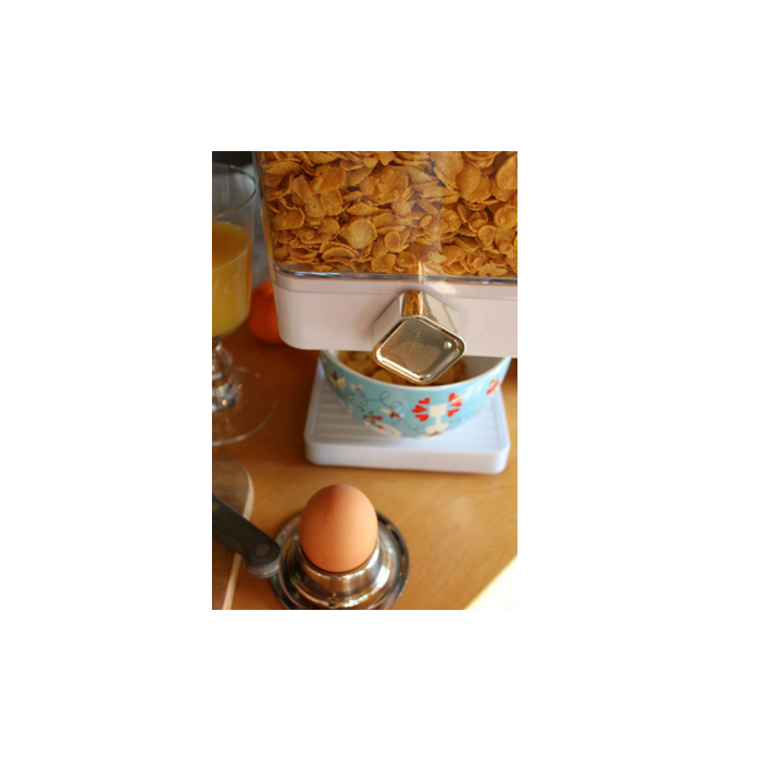 dispenser Cornflakes 500 gram 31 cm wit - Afbeelding 3