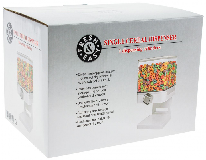 dispenser Cornflakes 500 gram 31 cm wit - Afbeelding 5