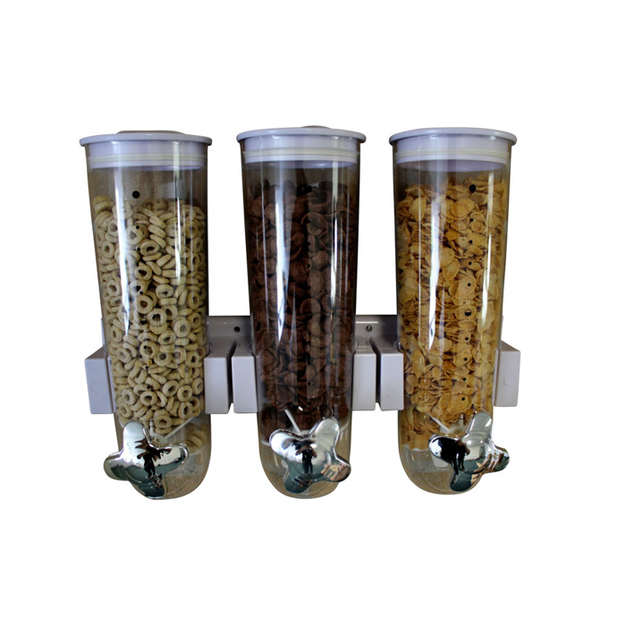 Drievoudige Cornflakes Dispenser wit - Afbeelding 5