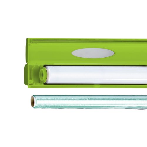huishoudfoliesnijder 38 x 6,7 cm RVS groen - Afbeelding 2