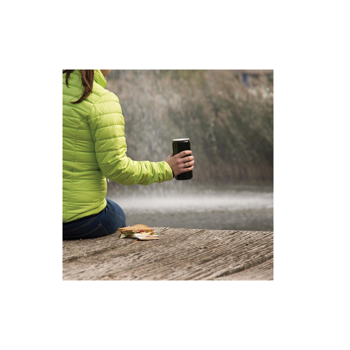 drinkbus Eco 14,8 cm 0,33 L polymelkzuur zwart - Afbeelding 3