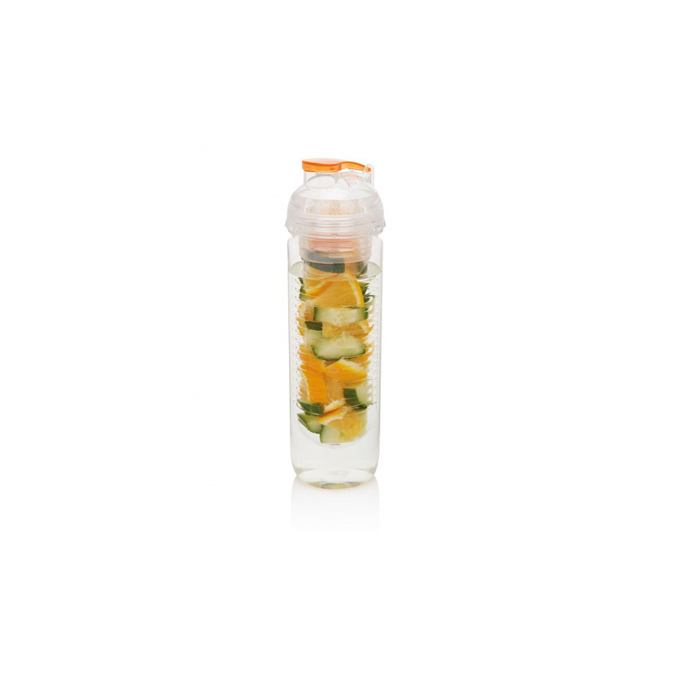 drinkfles 22,7 cm 0,5 liter acryl oranje - Afbeelding 4