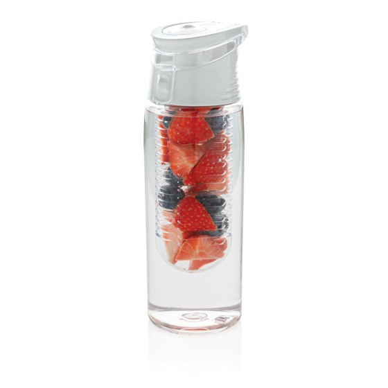drinkfles 23 cm 0,7 liter ABS wit - Afbeelding 2