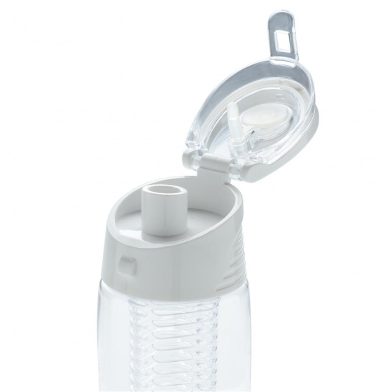 drinkfles 23 cm 0,7 liter ABS wit - Afbeelding 3