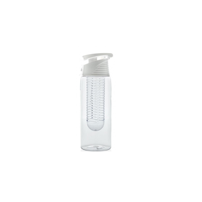 drinkfles 23 cm 0,7 liter ABS wit