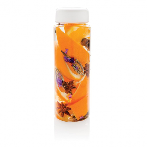 drinkfles 500 ml 19,5 cm polypropyleen transparant - Afbeelding 2