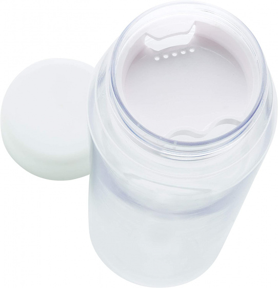drinkfles 500 ml 19,5 cm polypropyleen transparant - Afbeelding 3