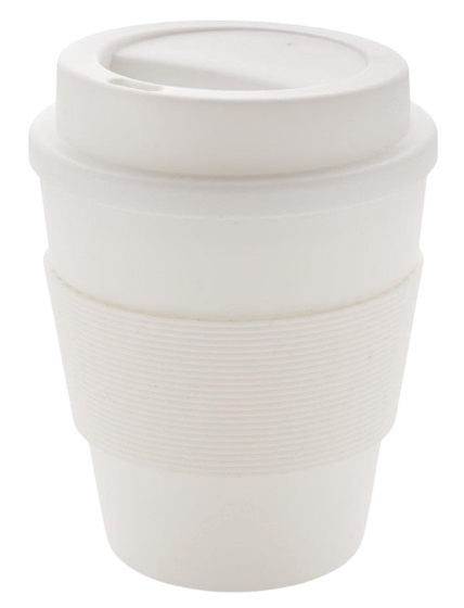 take-away beker 0,35 liter polypropyleen wit