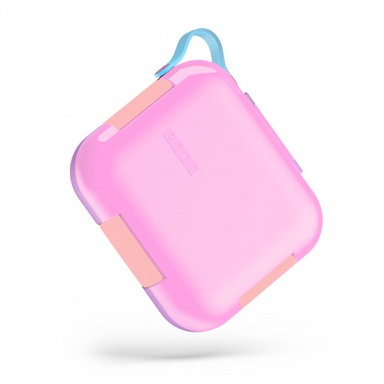 lunchbox 23,4 x 6,3 x 12,2 cm polypropyleen roze
